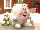 Медведь-герой "Смешариков" вызвал у детей Новочеркасска небывалую радость
