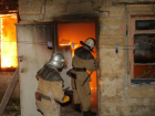 Серьезное возгорание частного дома произошло в поселке под Новочеркасском