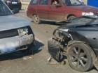 Две иномарки и "десятка" столкнулись на Ростовском выезде в Новочеркасске