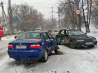 Пассажиры такси с годовалым ребенком пострадали в аварии в Новочеркасске
