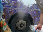 Залитая антифризом маршрутка с дымящимися колесами ошарашила жительницу Новочеркасска