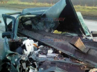Отбойник пронзил насквозь «Ладу» пятнадцатой модели на трассе под Новочеркасском
