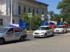 Казаки и духовенство встретили участников крупного автопробега в Новочеркасске