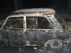 «Семерка» сгорела дотла в Новочеркасске