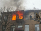 Мужчина попал в больницу после пожара на улице Каштанова Новочеркасска