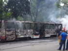 Трамвай с пассажирами на ходу загорелся в Новочеркасске 