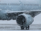 Шесть авиарейсов задержаны в аэропорту «Платов» под Новочеркасском из-за сильнейшего снегопада