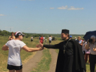 Священнослужитель из Новочеркасска устроил на реке Тузлов масштабный забег