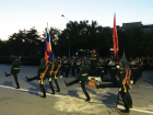 В Новочеркасске прошла вечерняя репетиция парады Победы