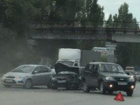 Три иномарки столкнулись на Харьковском шоссе в Новочеркасске