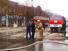 Охватившее первую поликлинику Новочеркасска пламя ликвидировано пожарными 