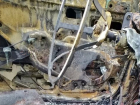 Под Новочеркасском авто-жулики сожгли автомобиль