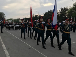 В Новочеркасске прошла первая репетиция парада Победы