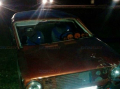 Потерявшая управление «копейка», на большой скорости, совершила «прыжок с переворотом» под Новочеркасском