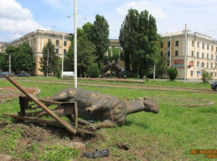 На площади Юбилейной опять сбили «коня»