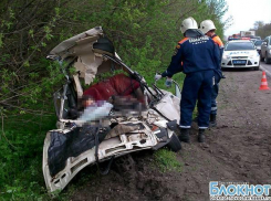 Установлены личности погибших в ДТП с БТР, раздавившим ВАЗ-2105 под Новочеркасском