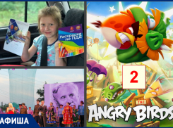 Детство без опасности, Калининское лето и всё о злых птичках: рассказываем о мероприятиях в Новочеркасске