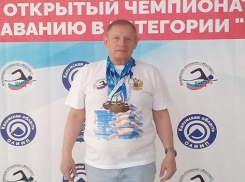 Пловец из Новочеркасска завоевал шесть медалей на первенстве России среди ветеранов