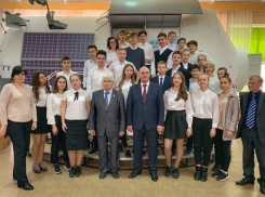 Победители школьной олимпиады побывали в Новочеркасском космопарке «Селен»