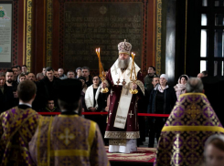 Глава Донской митрополии совершил в Новочеркасске божественную Литургию 