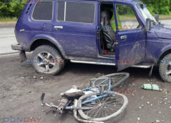 Велосипедист бросился под колеса «Нивы» на дороге в Новочеркасске