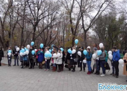 В Новочеркасске в Александровском парке запустили белых журавликов