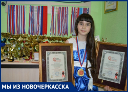 11-летняя жительница Новочеркасска дважды вошла в Книгу рекордов России