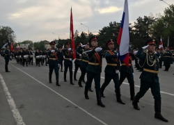 В Новочеркасске прошла первая репетиция парада Победы