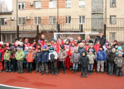 В Новочеркасске открыли еще одну всесезонную спортплощадку