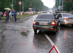 Две «Лады» не поделили дорогу в Новочеркасске