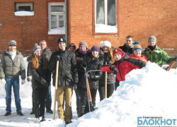 Новочеркасский интернат для детей с физическими недостатками откопали из снега студенты НГМА