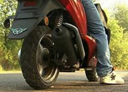 В Новочеркасске 19-летний парень угнал скутер