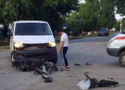 Ехавший без шлема скутерист пострадал в ДТП под Новочеркасском