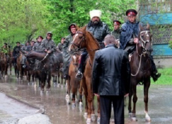 Казаки Юга России посетили Новочеркасский собор, получили икону и поучаствовали в открытии часовни