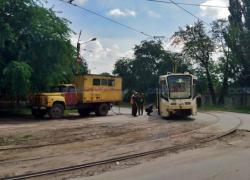 Непокорный трамвайный вагон № 205 вновь пытался «сбежать» из Новочеркасска