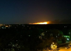 Под Новочеркасском сгорело поле пшеницы