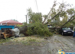 В Новочеркасске в результате урагана 25 тысяч человек остались без электричества
