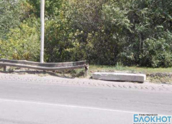 Отбойник на спуске Герцена ждет жертв