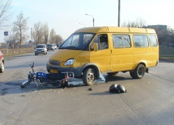 В Новочеркасске «Газель» сбила скутериста