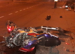 В Новочеркасске протаранивший иномарку мотоциклист попал в больницу