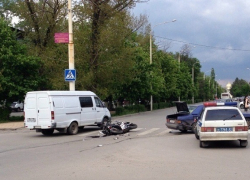 В Новочеркасске произошло ДТП с участием мотоцикла и «Мерседеса»