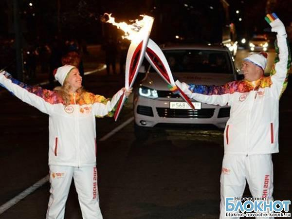 21 января олимпийский огонь в Новочеркасске встретят конные казаки