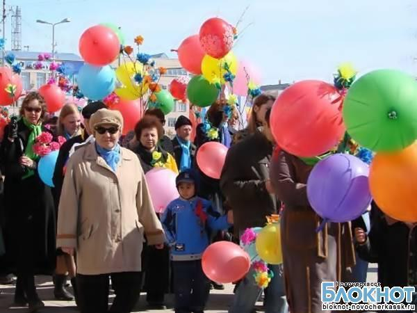 В Новочеркасске День Весны и Труда отметят праздничным шествием