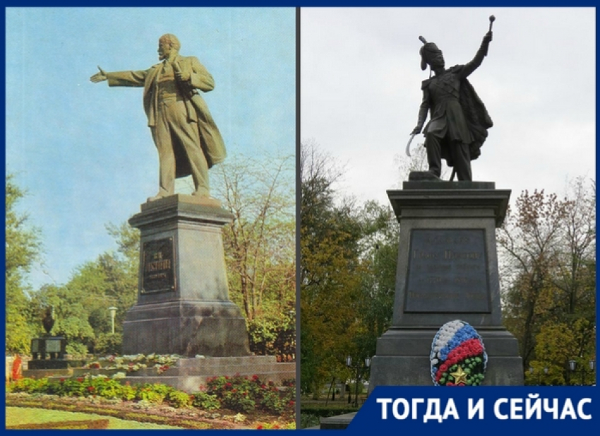 В Новочеркасске первый памятник атаману Платову переплавили на подшипники