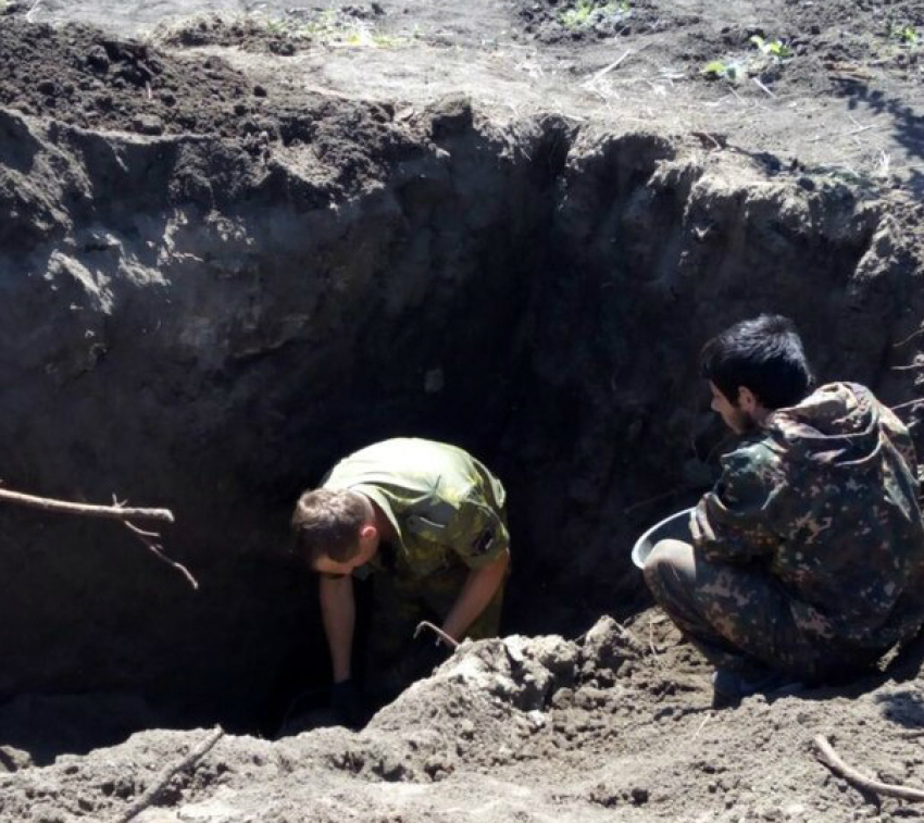 Под Новочеркасском обнаружили могилы пяти советских солдат времен ВОВ