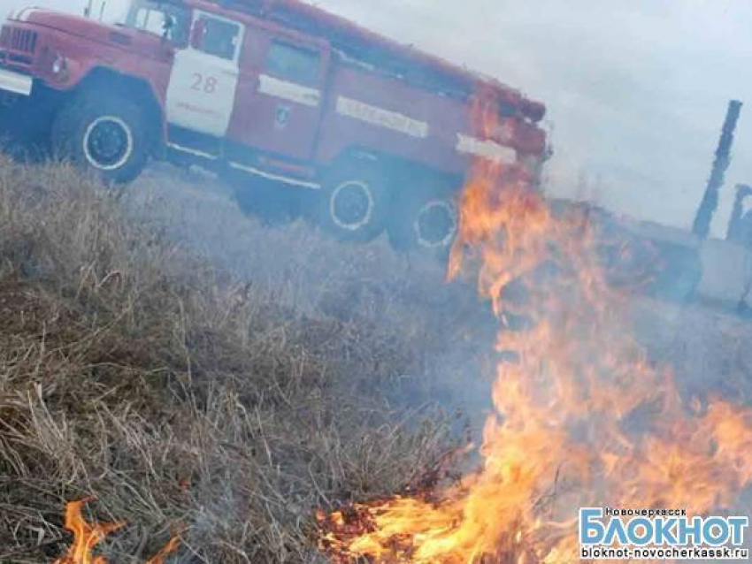 В окрестностях Новочеркасска МЧС ликвидировало уже 53 возгорания сухой растительности