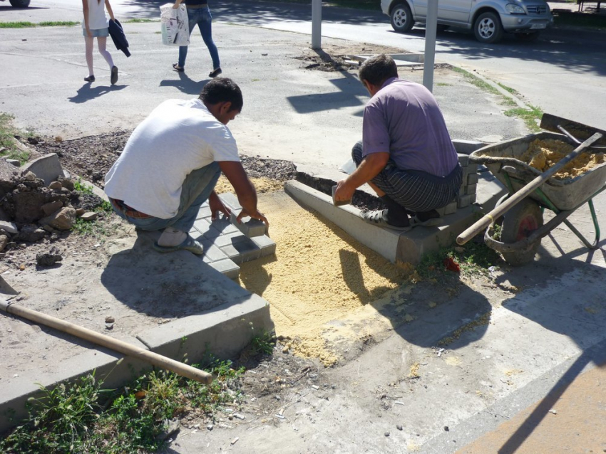 Халтурой назвали укладку плитки в центре Новочеркасска 