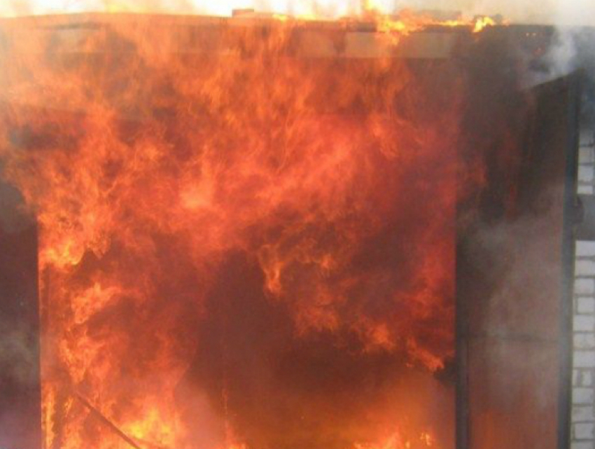 Пожарные 15 минут спасали дом от тянущихся к нему огненных щупалец пожара под Новочеркасском