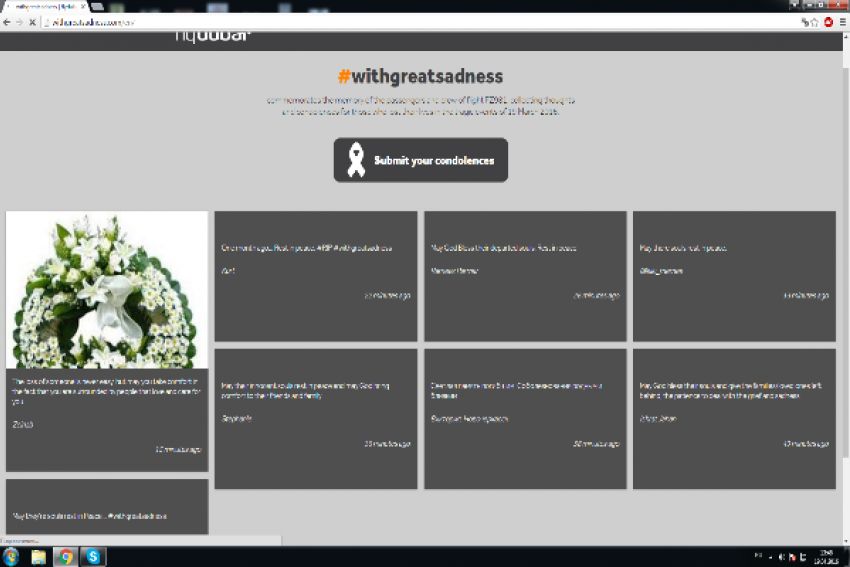 Авиакомпания «Flydubai» запустила сайт в память о жертвах авиакатастрофы