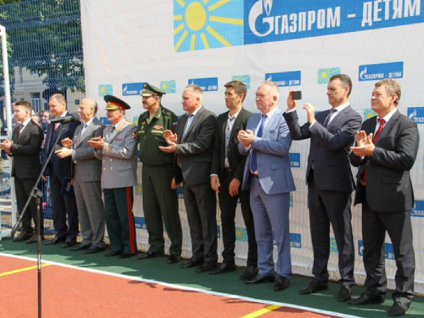 Площадку для разных видов спорта открыли в кадетском корпусе Новочеркасска